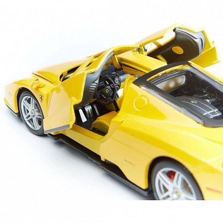 Машинка Bburago 1:24 Ferrari Enzo (18-26006) yellow