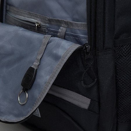 Рюкзак школьный GRIZZLY RU-137-2 /2 black/grey