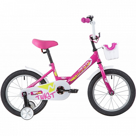 Велосипед Novatrack Twist 16" (2020) 161TWIST.PN20 pink