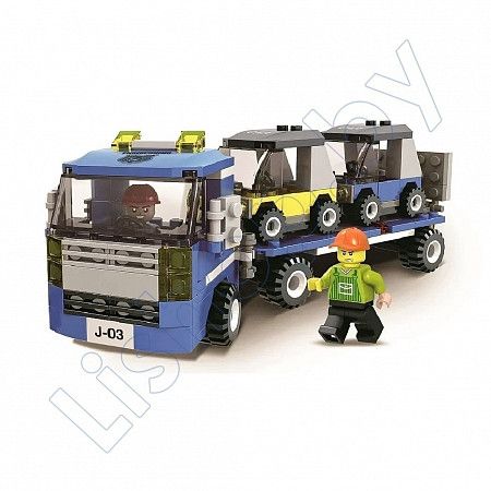 Конструктор UniToys Town Series 3 в 1 Large Transport Truck (20509)