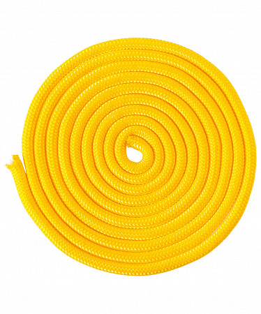 Скакалка Amely для художественной гимнастики RGJ-401 3м yellow