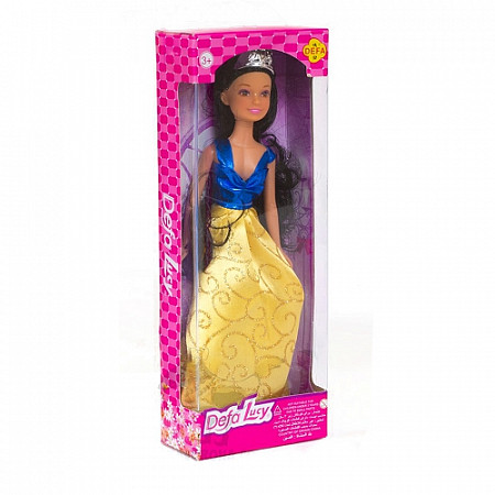 Кукла Defa Lucy Принцесса 8309 yellow/blue
