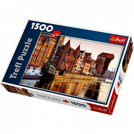 На картинке изображен Пазл Trefl Гданьск 26117 Пазл Trefl Гданьск 26117