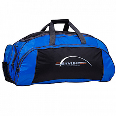 На картинке изображен Спортивная сумка Polar 6064/6 blue Спортивная сумка Polar 6064/6 blue