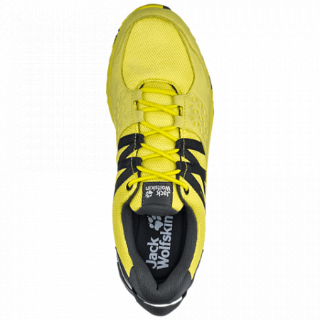 Полуботинки мужские Jack Wolfskin Cascade Hike Texapore Low M lime / phantom