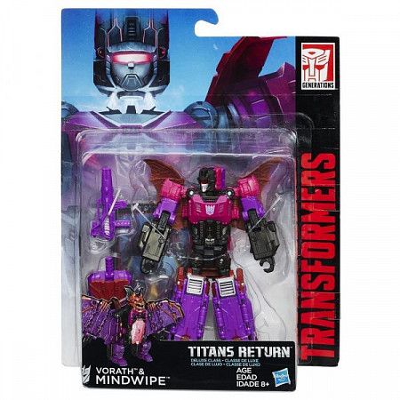 Трансформер Transformers Дженерэйшнс Титаны Дэлюкс Vorath & Mindwipe (B7762)