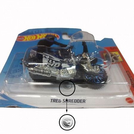 Мотоцикл Hot Wheels Базовой коллекции Tred Shredder 136/250 (5785 GTC92)