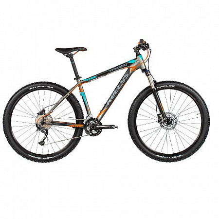 Велосипед Kellys Spider 70 27,5" (2017) orange/grey/blue/black