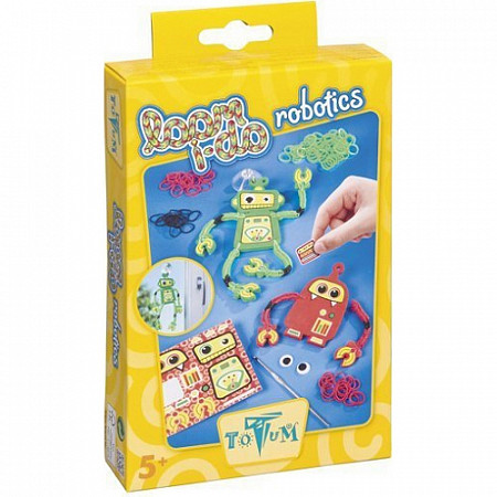 На картинке изображен Набор для творчества Totum Роботы 029675 Набор для творчества Totum Роботы 029675
