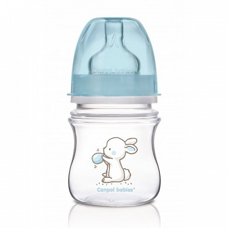 Бутылочка Canpol babies Пластиковая 0+ 120 мл 35/218promexp Blue