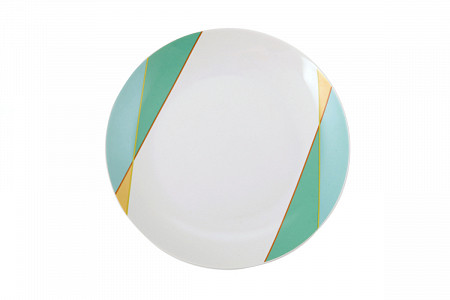 Тарелка обеденная Bradex Parallels 24см TK 0469
