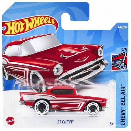 Машинка Hot Wheels Базовой коллекции 57 Chevy 44/250 (5785 HCV07) mainline 2022