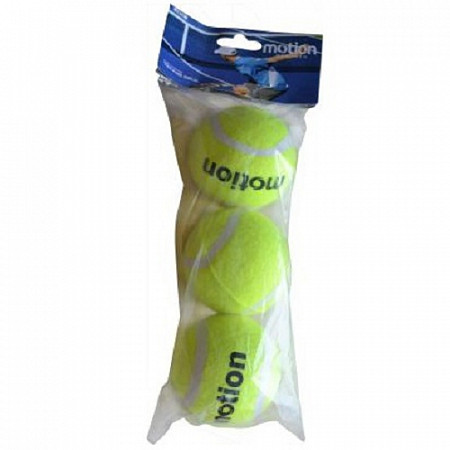 Набор мячей для большого тенниса Motion Partner MP-1473 (3шт)