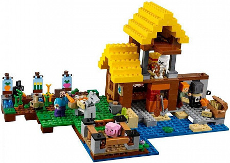 Конструктор Bela Minecraft Фермерский домик 10813