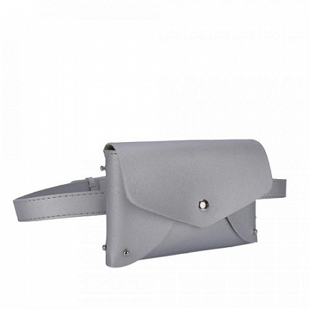 Поясная сумка женская Ors Oro OMS-0150 silver
