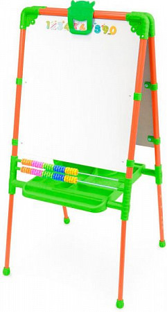 Мольберт Nika растущий с счетами оранжевый М2