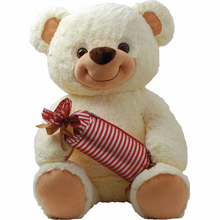 На картинке изображен Мягкая игрушка Fancy Мишка "С днём рождения" MDR2 Мягкая игрушка Fancy Мишка "С днём рождения" MDR2