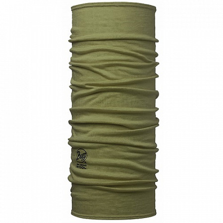 Шарф Buff Wool Solid Light Military green