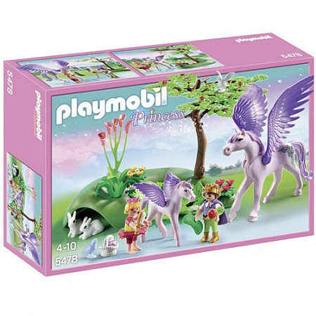 Игрушка Playmobil Королевские дети Пегас и маленький пегас 5478
