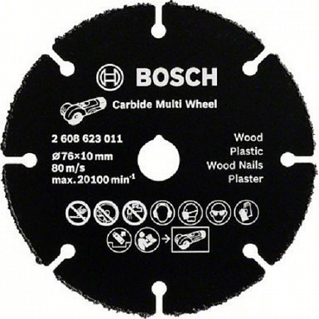 Круг отрезной Bosch Multi Wheel 2608623011