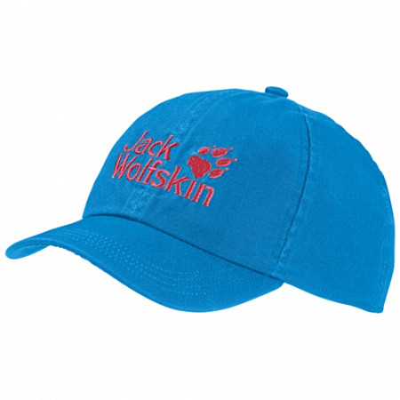 Бейсболка детская Jack Wolfskin Kids Baseball Cap sky blue 1901011-1523495