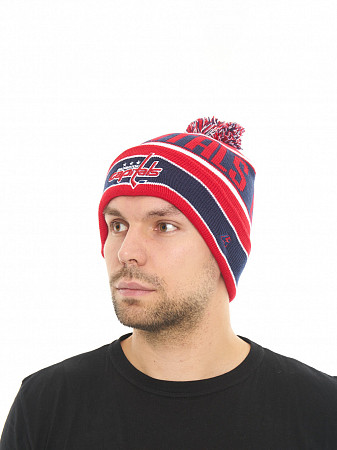 Шапка Atributika&Club NHL Washington Capitals 59131 red/navy