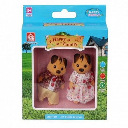  Игровой набор Qunxing Toys "Семья собак"  012-08C