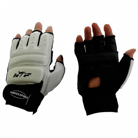 На картинке изображен Перчатки тэквондо Vimpex Sport G-WTF Перчатки тэквондо Vimpex Sport G-WTF