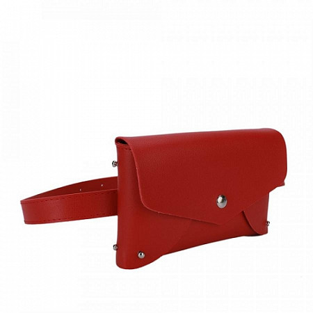Поясная сумка женская Ors Oro OMS-0150 red