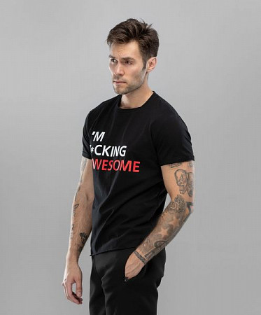 Мужская спортивная футболка FIFTY FA-MT-0104-BLK black