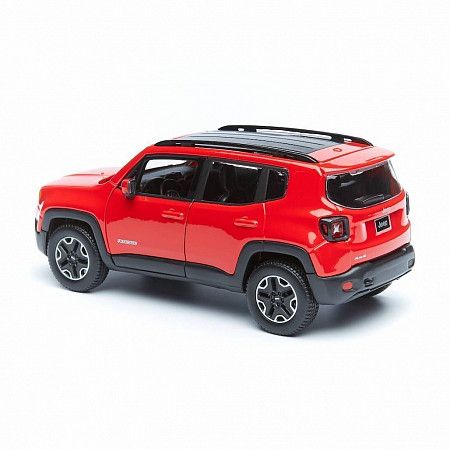 Масштабная модель автомобиля Maisto 1:24 Джип Ренегат (31282) red