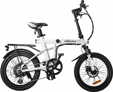 Велосипед xDevice xBicycle 20S 500W 20" white/grey