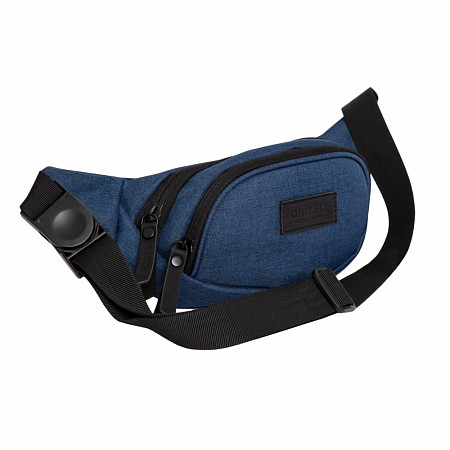 На картинке изображен Поясная сумка GRIZZLY MM-911-31 /2 blue Поясная сумка GRIZZLY MM-911-31 /2 blue