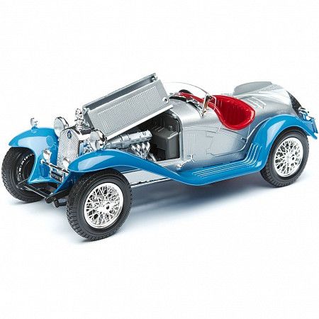 Коллекционная машина Bburago Alfa Romeo 8C 2300 Spyder Touring (18-12063) blue