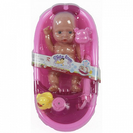 Кукла RongLong Пупс с ванной 8917