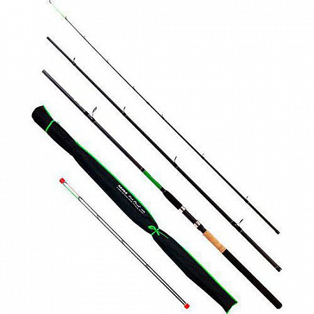 На картинке изображен Удилище штекерное угольное фидерное 3 колена Akara L17033 Fish Point TX-20 Удилище штекерное угольное фидерное 3 колена Akara L17033 Fish Point TX-20