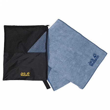 На картинке изображен Полотенце Jack Wolfskin Wolftowel Terry L 80104 Полотенце Jack Wolfskin Wolftowel Terry L 80104