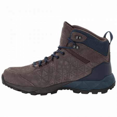Ботинки мужские Jack Wolfskin Cascade Hike Lt Texapore Mid M dark steel / dark blue