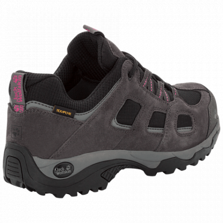 Полуботинки женские Jack Wolfskin Vojo Hike 2 Texapore Low W dark steel / black