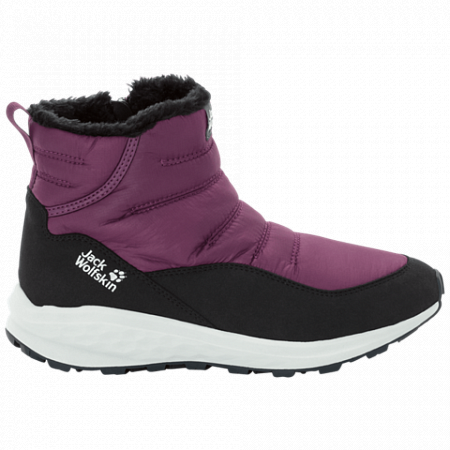 На картинке изображен Полуботинки женские Jack Wolfskin Nevada Ride Low W purple / phantom Полуботинки женские Jack Wolfskin Nevada Ride Low W purple / phantom