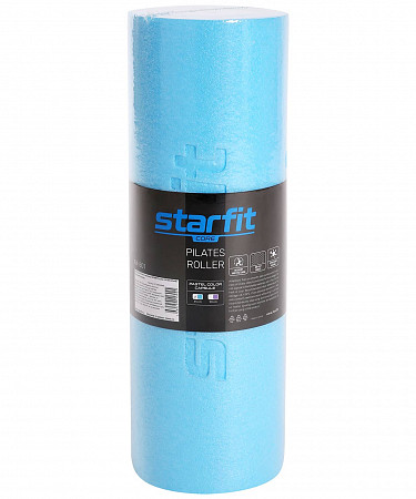 Ролик для йоги и пилатеса Starfit Core FA-501 blue pastel