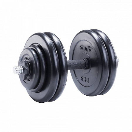 Гантель разборная обрезиненная Starfit 25,5 кг DB-702