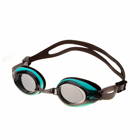 Очки для плавания Alpha Caprice AD-G3500 silver/turquoise/black