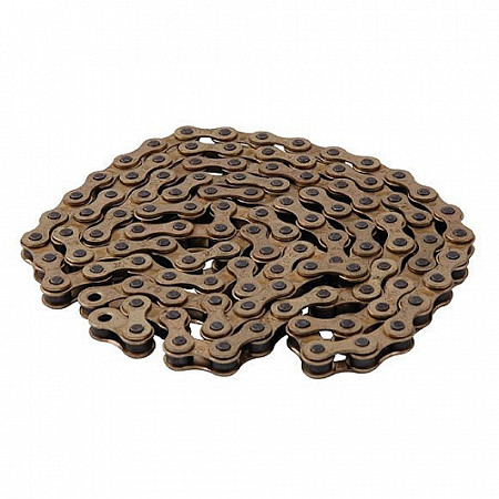 Цепь KMC z510 1 скорость 1/2"x1/8"х116 brown ZTB12336