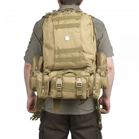 Тактический рюкзак Polar П023-2 dark beige