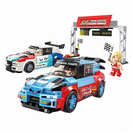 Конструктор Qman MineCity Гонки на полной скорости (4202)