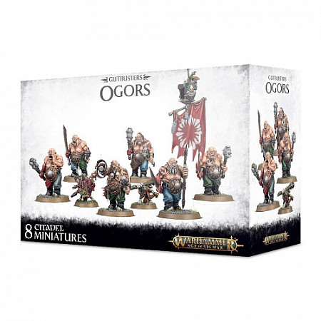На картинке изображен Фигурки Games Workshop Warhammer: Gutbusters Ogors 95-06 Фигурки Games Workshop Warhammer: Gutbusters Ogors 95-06