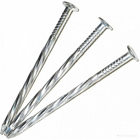 На картинке изображен Гвозди винтовые Starfix 3.1х40 мм цинк ГОСТ 7811-7115 5 кг Гвозди винтовые Starfix 3.1х40 мм цинк ГОСТ 7811-7115 5 кг