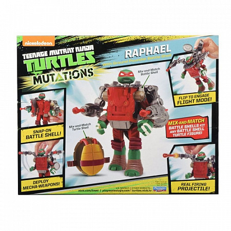 Фигурка Turtles супер-боевые панцири, Рафаэль, Mutation 91844