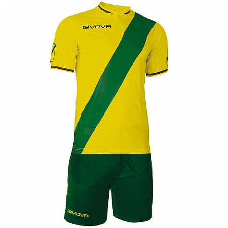 Футбольная форма Givova Kit Plate KITC61 yellow/green